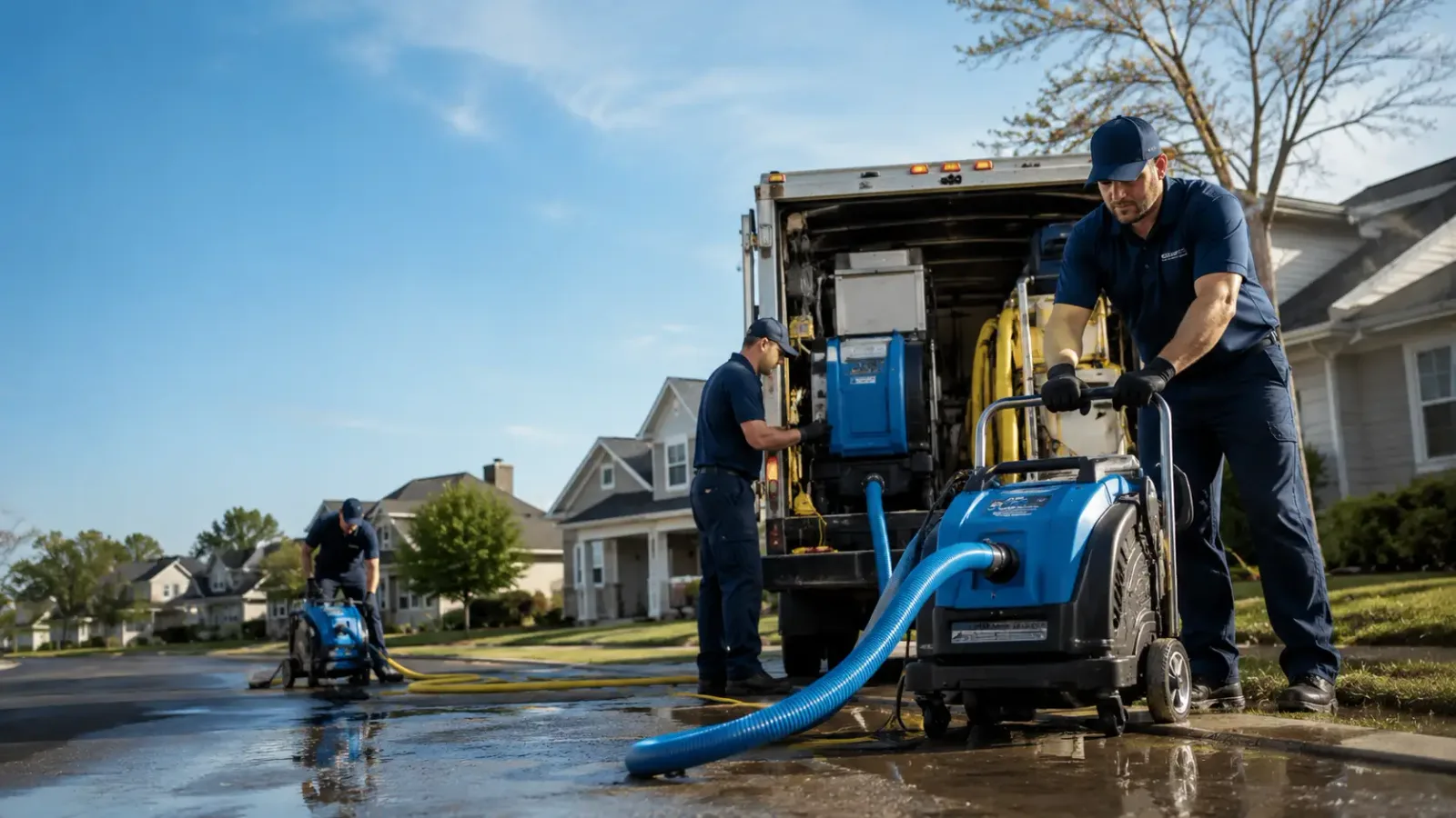 Flood Damage Cleanup in East Dover, VT